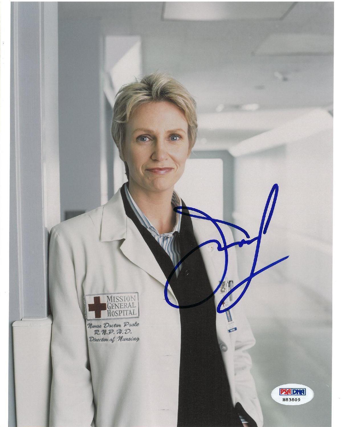 Jane Lynch Signed Authentic Autographed 8x10 Photo Poster painting (PSA/DNA) #H83809