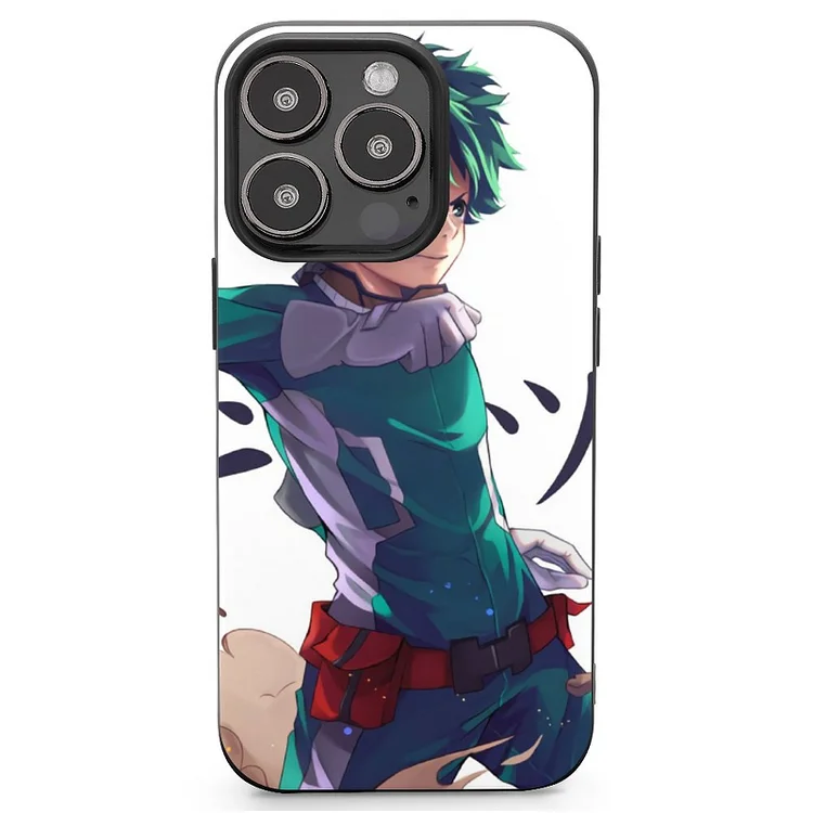 Izuku Midoriya Anime My Hero Academia Phone Case(45) Mobile Phone Shell IPhone 13 and iPhone14 Pro Max and IPhone 15 Plus Case - Heather Prints Shirts