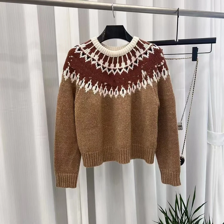  Knit Pullover Winter Clothes Women Casual Sweater