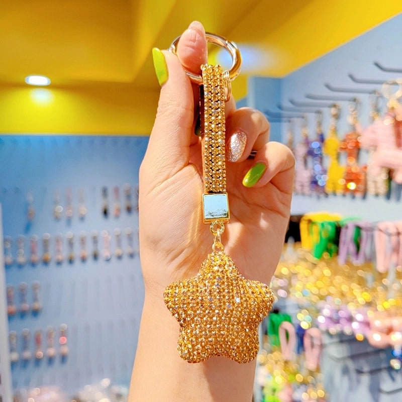 Cute Star Czech Diamond Women’s Keychain