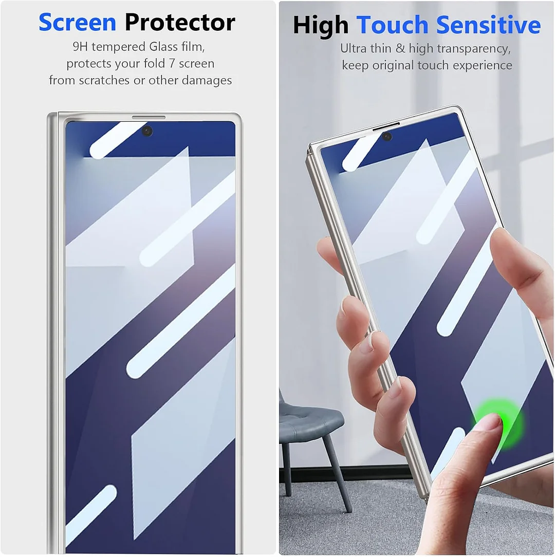 Compatible with Samsung ZFold7/6 mobile phone case 5/4 external 360 rotating bracket magnetic wireless charging ultra-thin protective cover