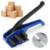 [US Local Warehouse] Heavy Duty Hand Strapping Tensioner with Built-in Cutter for Securing Packing