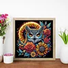 Diamond Painting-DIY Crystal Rhinestone Owl