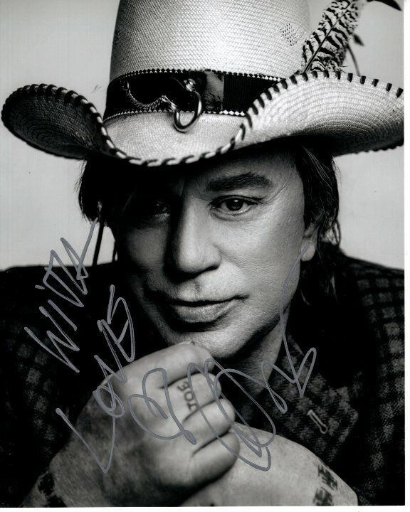 MICKEY ROURKE signed autographed Photo Poster painting