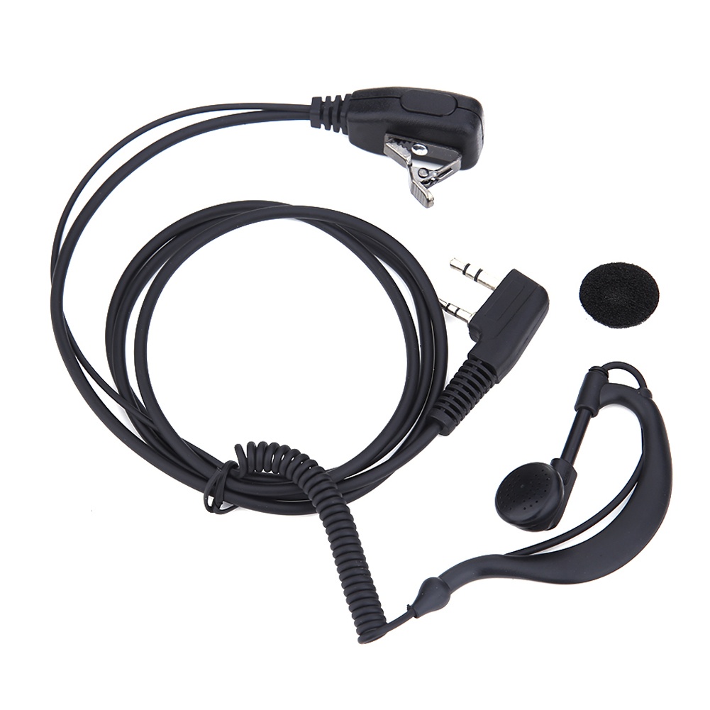 

2 PIN Earpiece Headset PTT MIC for BAOFENG UV5R for KENWOOD, 501 Original