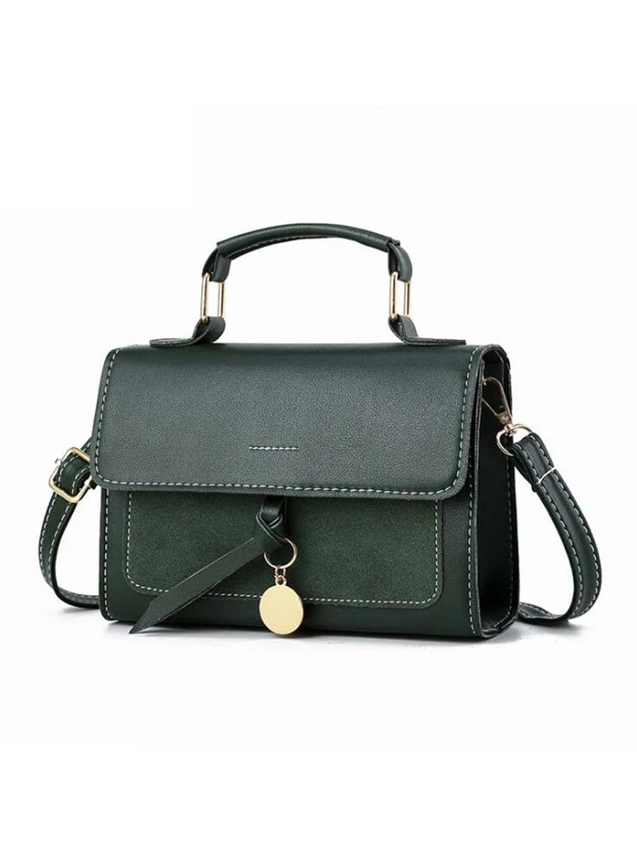 Women Handbag Fashion Leather Postman Bag
