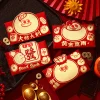 4PCS Stylish CNY Blessings Red Packet Envelope