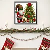 (40*40cm)Christmas Gnome - Full Round Drill Diamond Painting