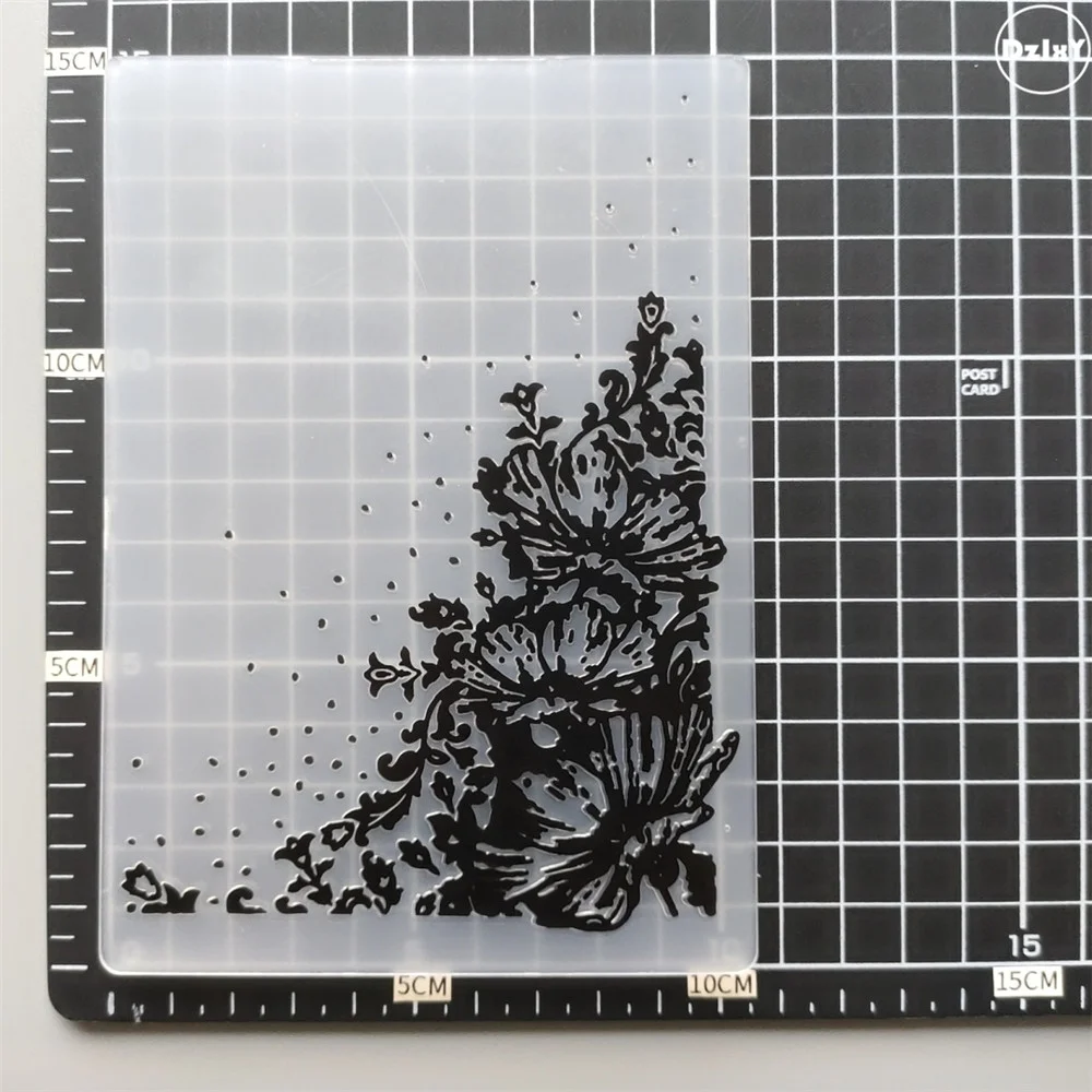 Nigikala Styles) 2023 NEW Lace Embossing Folders for Scrapbooking Paper Album Cards Making Supplies 3D Plastic Cutting Dies Crafts