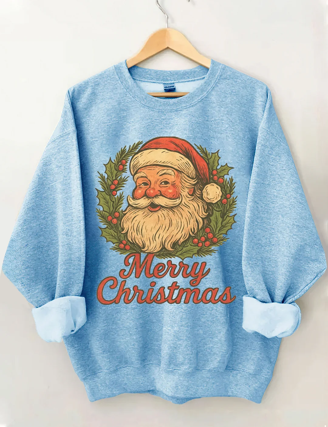 Retro Santa Christmas Sweatshirt