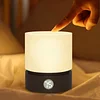 Multifunctional Bedside Lamp Cylindrical Table Lamp Study Bedroom LED Reading Lamp