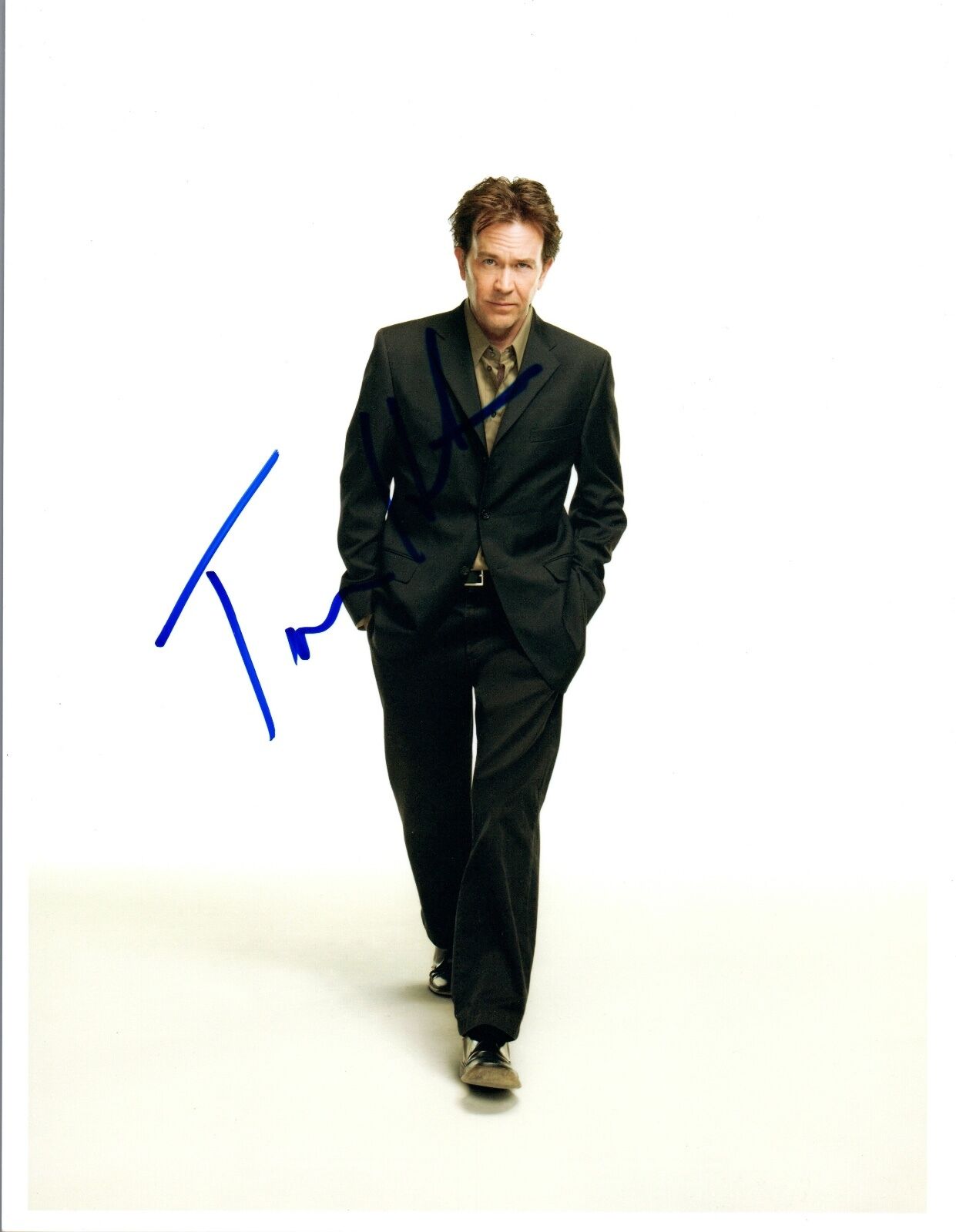 Timothy Hutton Signed Autographed 8x10 Photo Poster painting Leverage Ordinary People COA VD