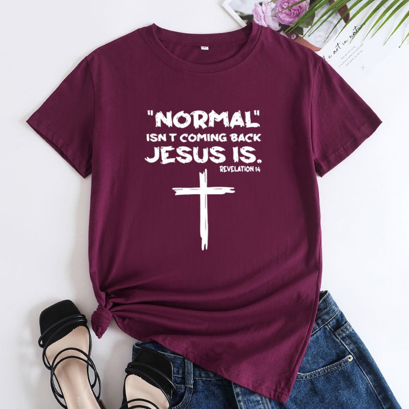 Normal Isn't Coming Back Women's Cotton T-Shirt | ARKGET