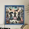 Witches-11CT Stamped Cross Stitch 50*50cm/19.69*19.69in tapestrymarket