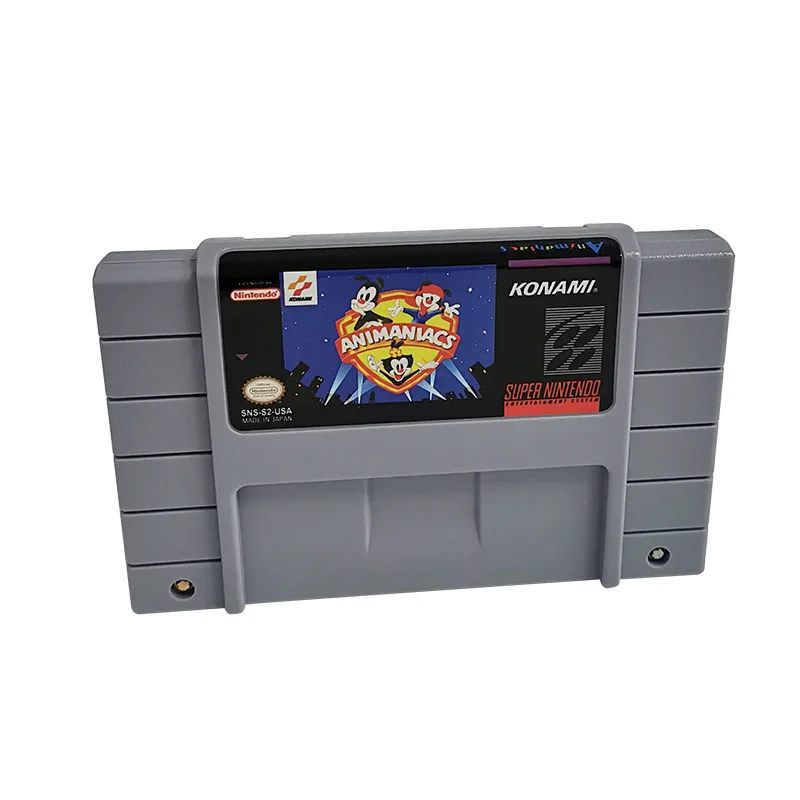 Animaniacs SNES For Super Nintendo Entertainment System - 16 Bit US Version Game Cartridge