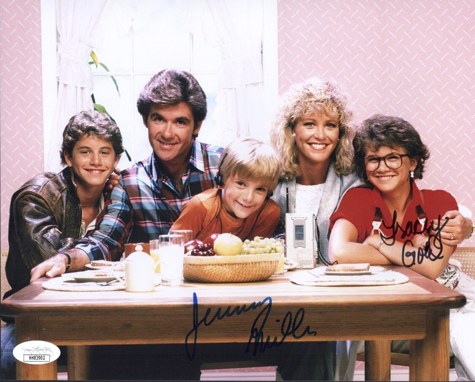 TRACEY GOLD & JEREMY MILLER Growing Pains Signed 8X10 Photo Poster painting Autograph JSA COA