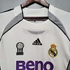 2006-2007 Retro Long Sleeve Real Madrid Home Football Shirt 1:1 Thai Quality
