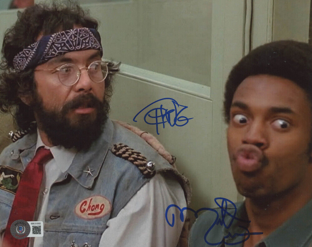 Tommy Chong & Michael Winslow Signed Cheech & Chong's Next Movie 8x10 Photo Poster painting COA