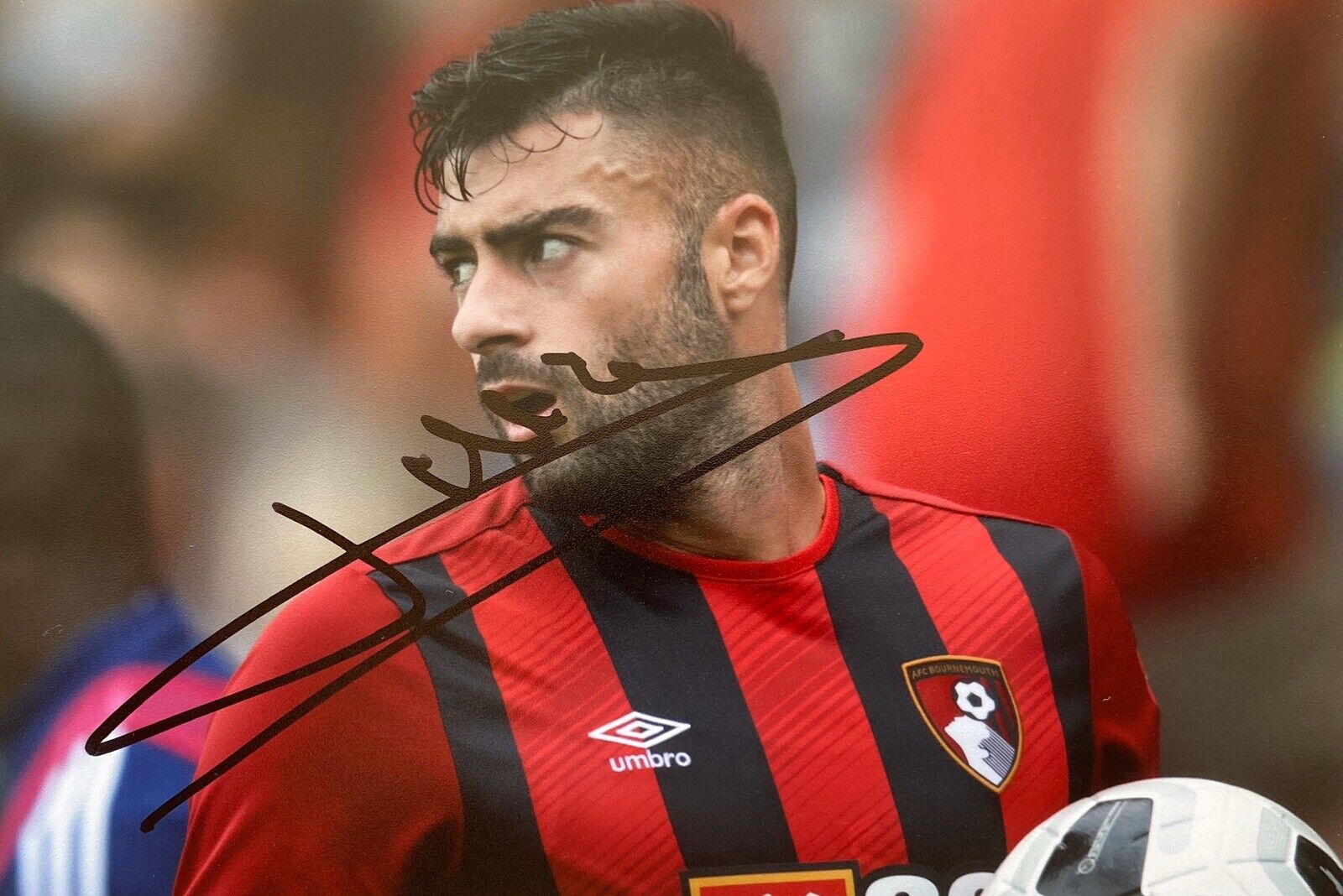 Diego Rico Genuine Hand Signed 6X4 Photo Poster painting - AFC Bournemouth 2