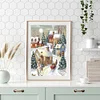 Winter-11CT Stamped Cross Stitch Kit(40x50cm)