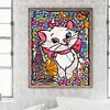 uk.everydayedeals Diamond Painting - Full Round - Calico Cat(50*60cm)