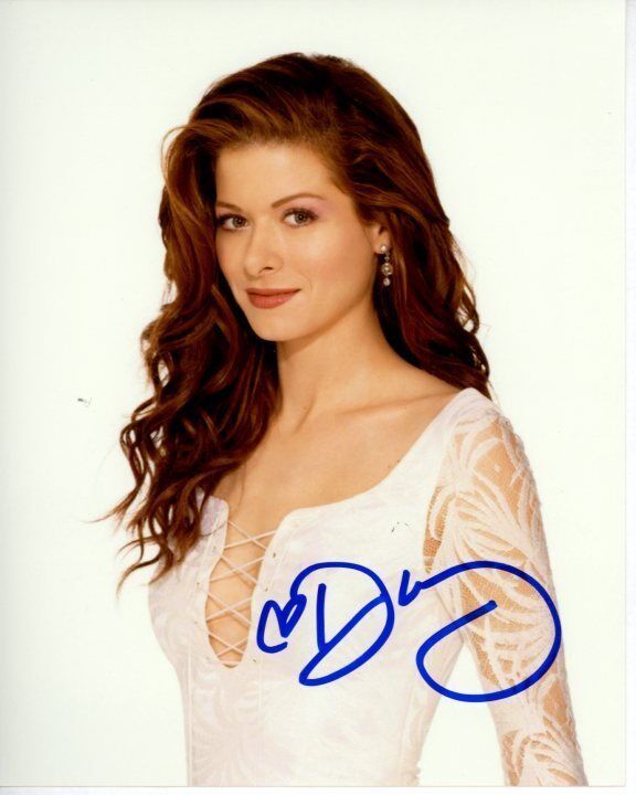 DEBRA MESSING Signed Autographed Photo Poster painting