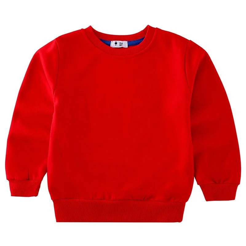 2-8T Toddler Kid Baby Boy Girl Spring Clothes Pullover Top Long Sleeve Sweatshirt Casual Plain Candy color Hoodies Sweet Outfit