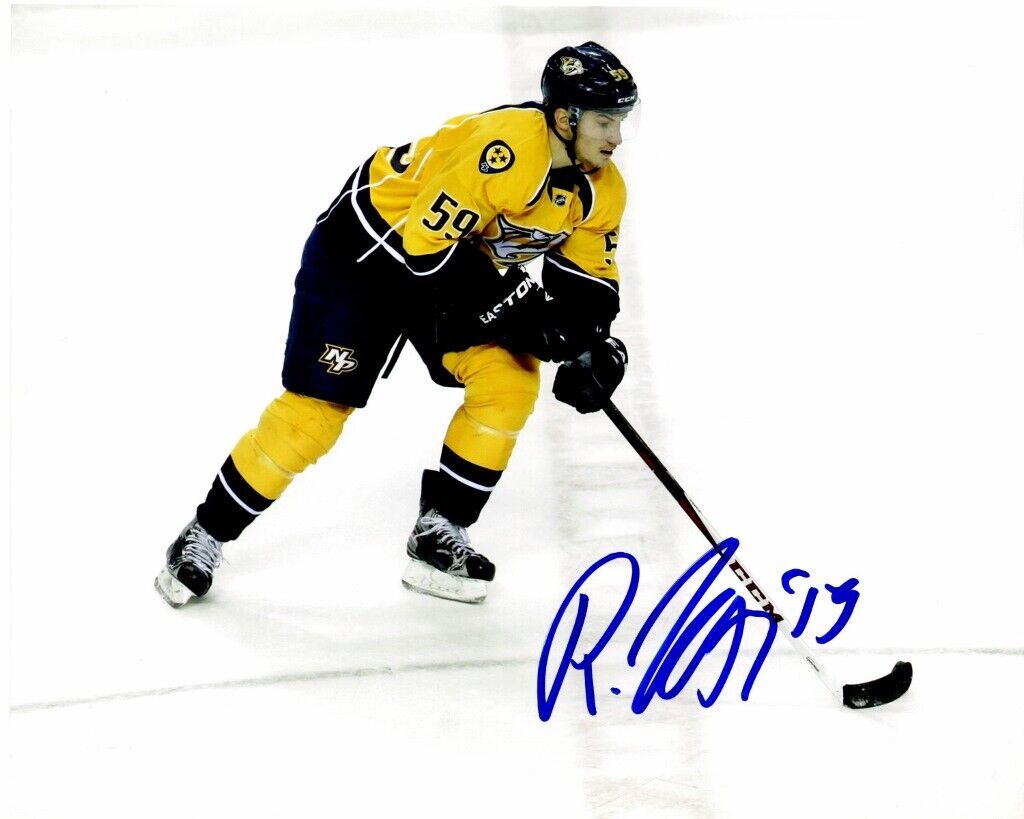 Roman Josi Signed - Autographed Nashville Predators 8x10 inch Photo Poster painting