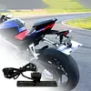 Electric Motorcycle License Plate Mount for CFMOTO 450SR 450NK 450MT 675NK Universal License Plate Holder Adjustable 160-Degree Rotation