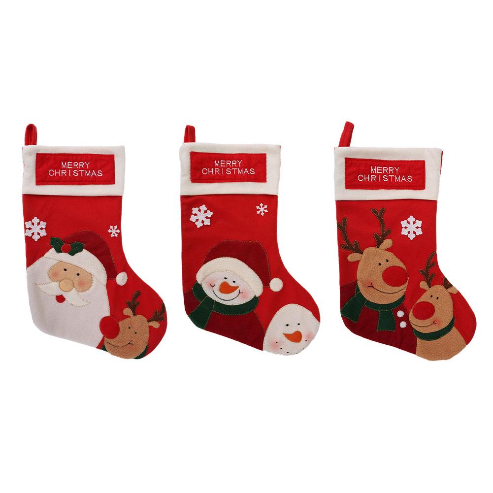 

Christmas Party Decor Santa Claus Big Christmas Stocking Candy Socks, Old man's money., 501 Original
