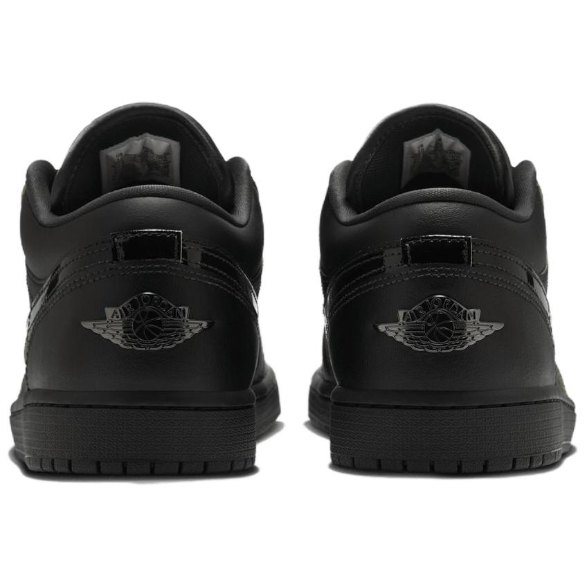 JORDAN 1 Low Se 'Black Vapor Green'