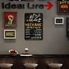  Mechanic Hourly Rate - Vintage Metal Signs(12*16Inch) - Service