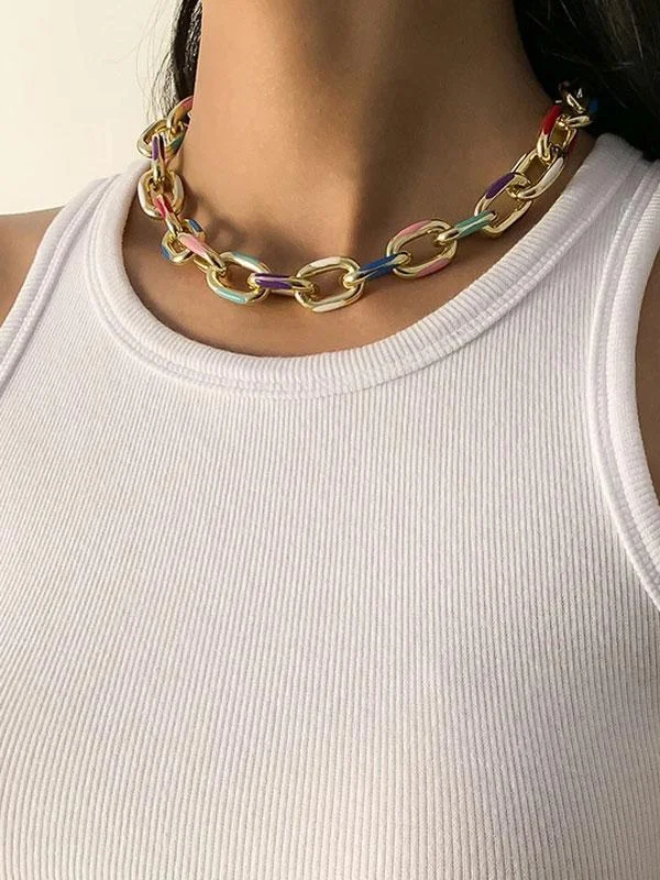 Circle necklace