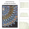 DIY Mandala Special Shaped Diamond Painting 60 Sheets Students A5 Notebook