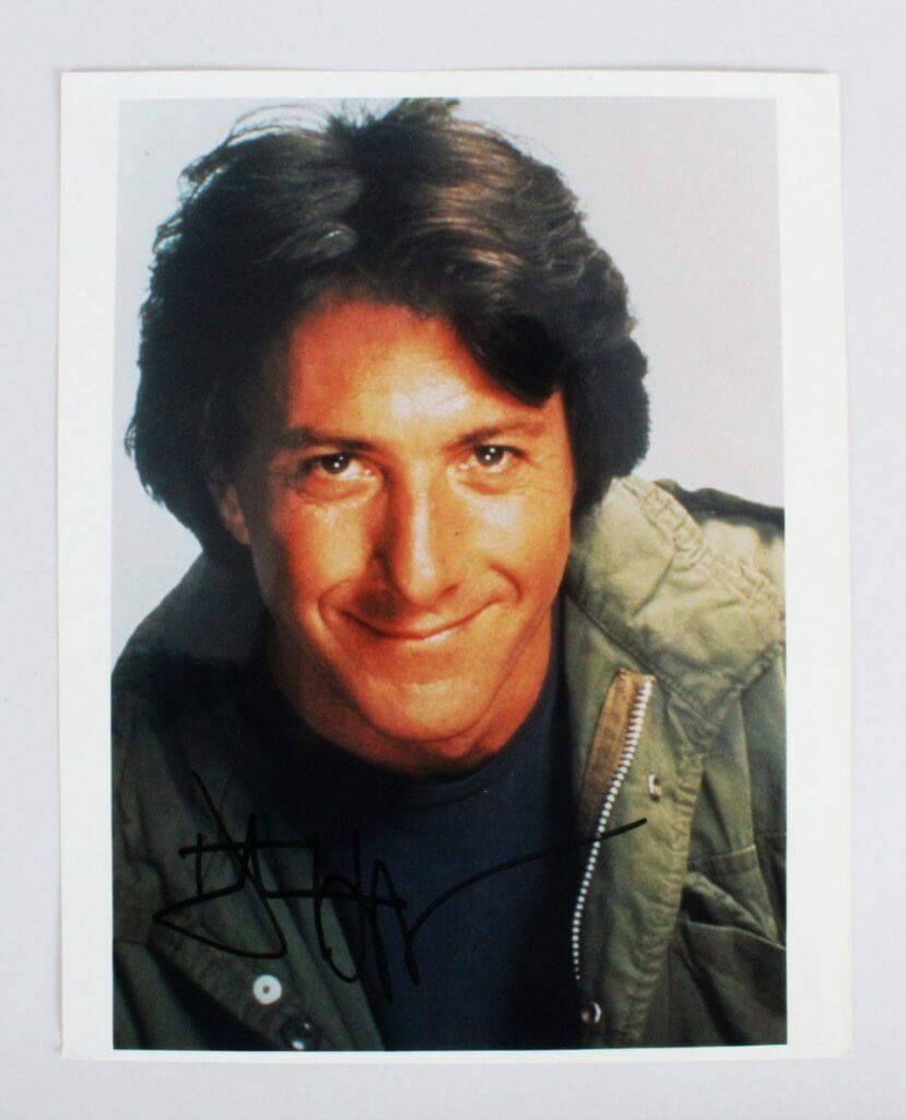 Dustin Hoffman Signed Photo Poster painting 8x10 - COA JSA