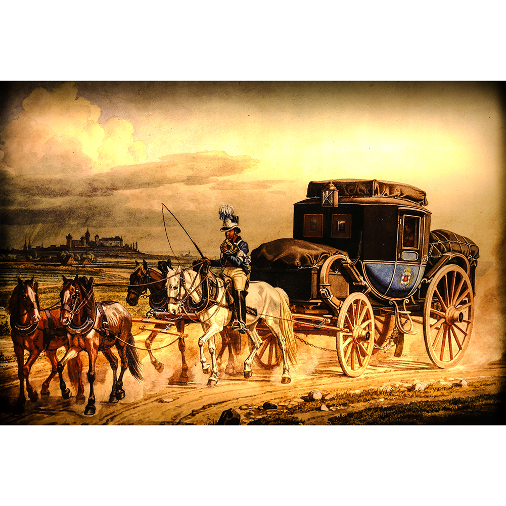 

Carriage Cart - 1000 Pieces Jigsaw Puzzle, 501 Original