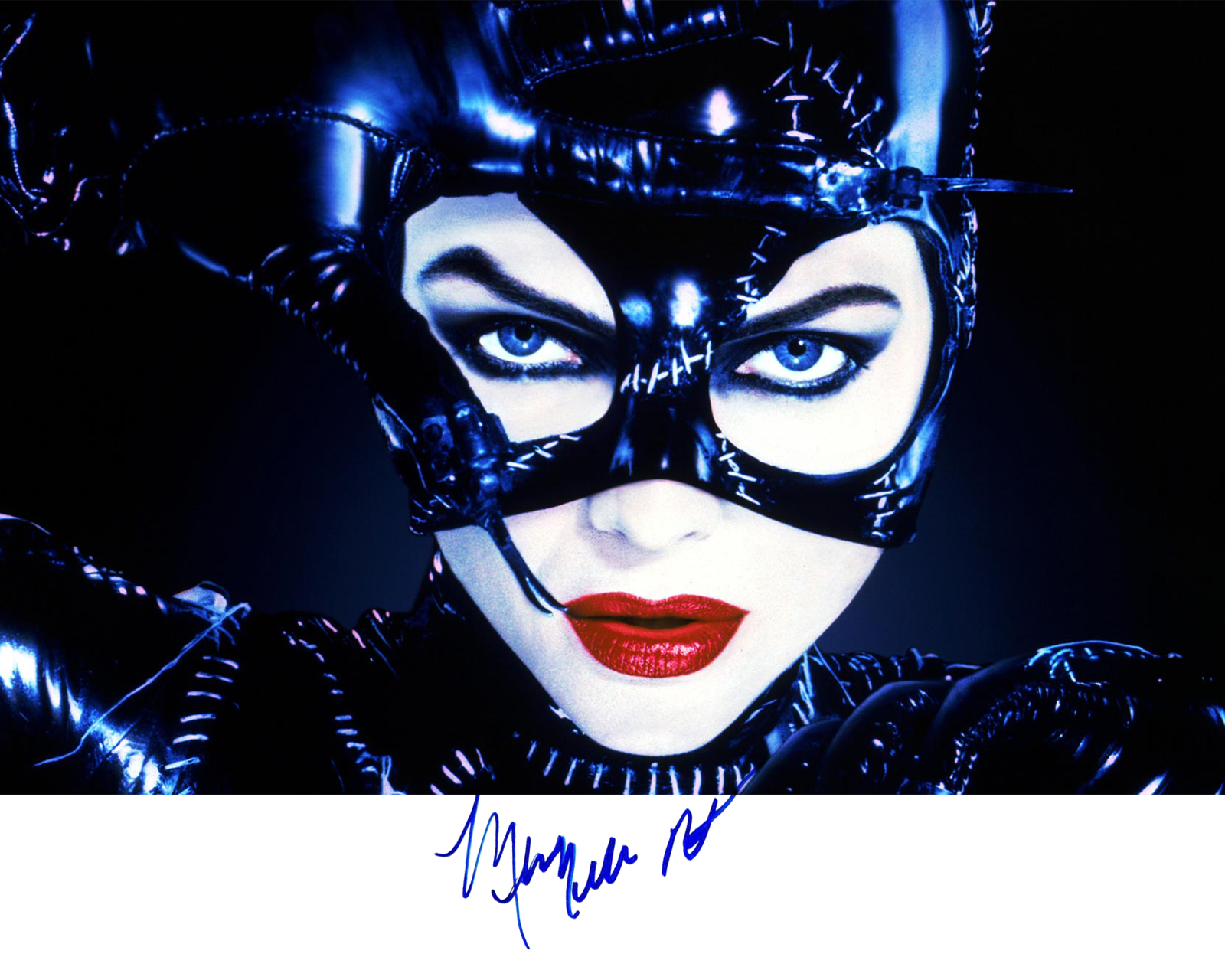 Michelle Pfeiffer Catwoman signed 8X10 print Photo Poster painting poster picture autograph RP