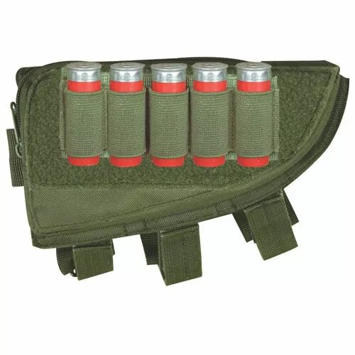 pornhint Pornhint NEW - RIGHT HAND Hunting Butt Stock Shotgun Ammo Cheek Rest Pouch OD GREEN OLIVE New