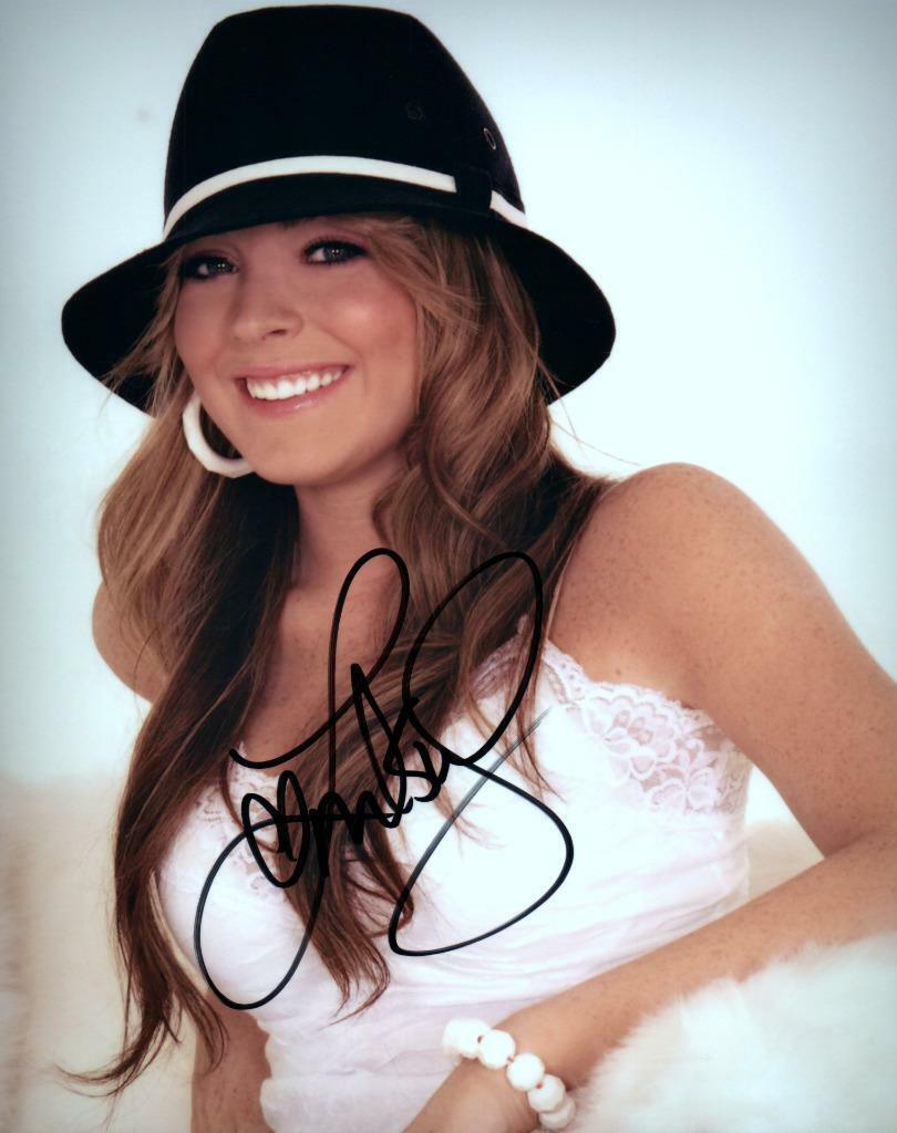 Lindsay Lohan 8x10 Signed Autographed Photo Poster painting Picture with COA