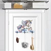 Christmas Diamond Art Hanging Hooks Rhinestone Painting Coat Hook (Unicorn A)