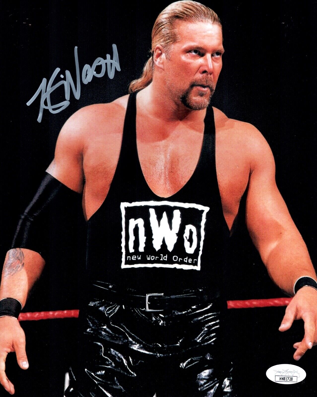 KEVIN NASH Signed WRESTLER 8x10 Photo Poster painting In Person Autograph NWO TMNT WWE JSA COA