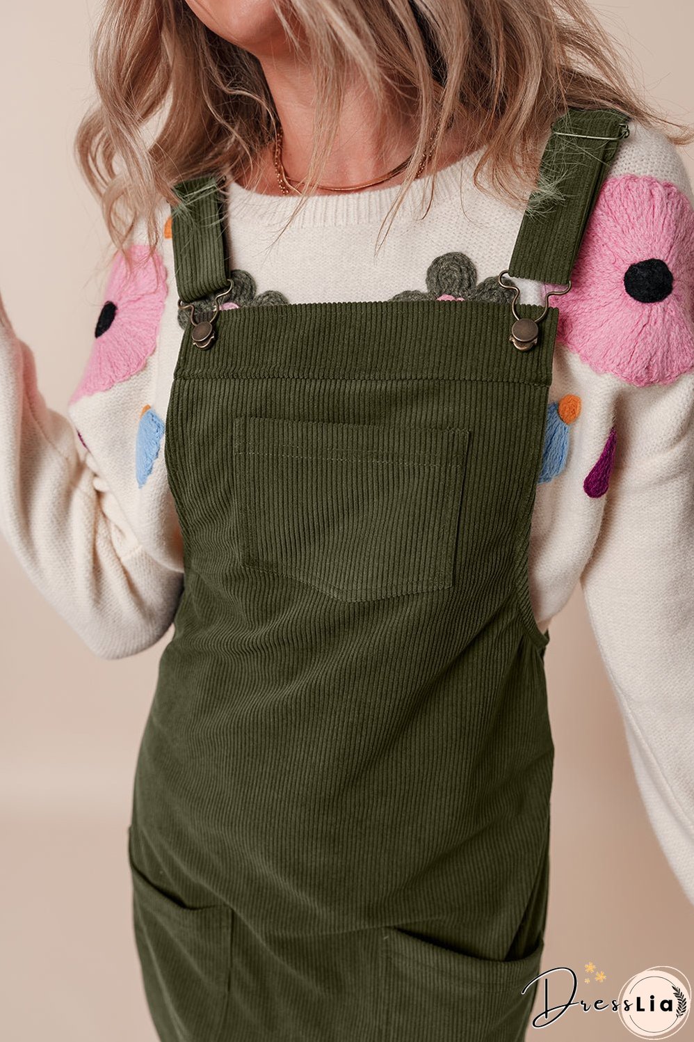 Trendy Corduroy Jumper