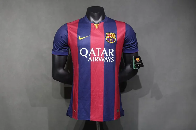 2014/15 Barcelona Home Retro Jersey - Player Version