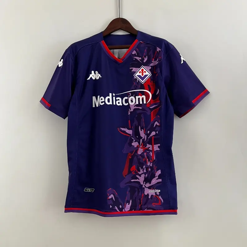 23-24 Fiorentina (Florence) Soccer Jersey Second Away