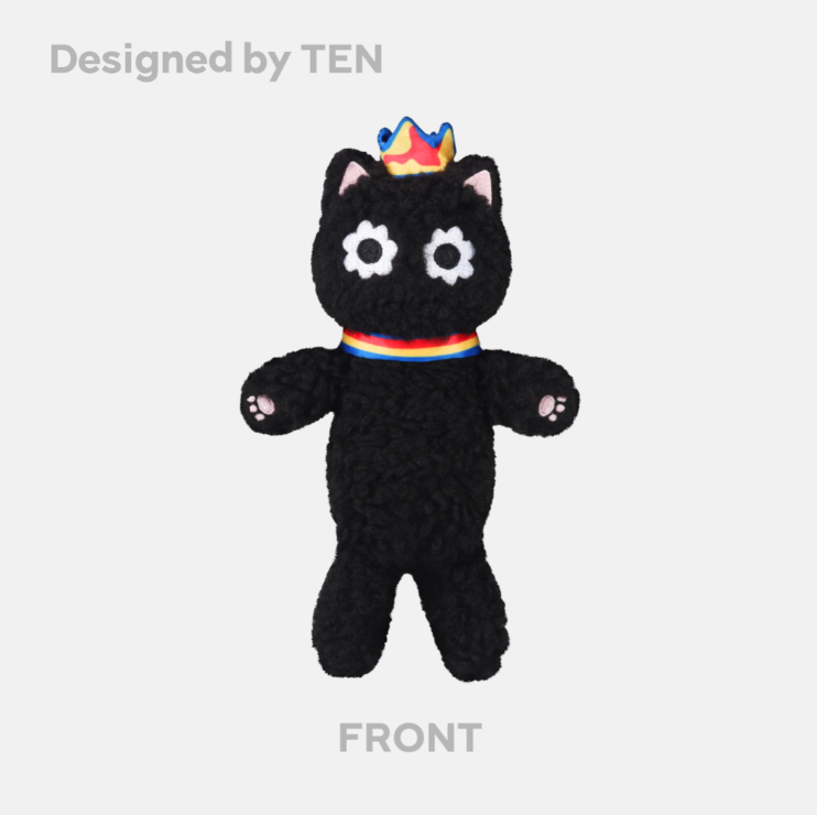 WayV TEN Fan Concert -1001 Canele Plush Doll