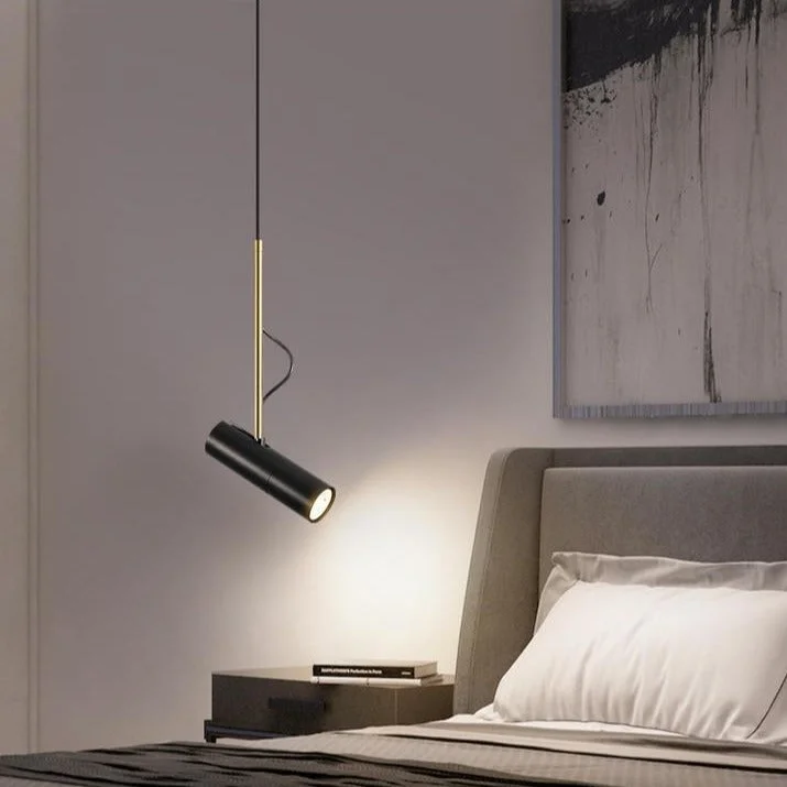 Bedroom bedside spotlight small chandelier light luxury Nordic creative