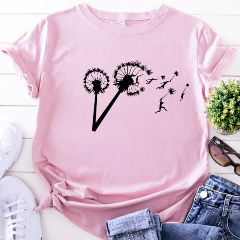 Heart Print Women Shirt Blouse Plus Size 2020 Casual Summer Short Sleeve Loose Shirt Ladies Streetwear Tops Blusa Clothing