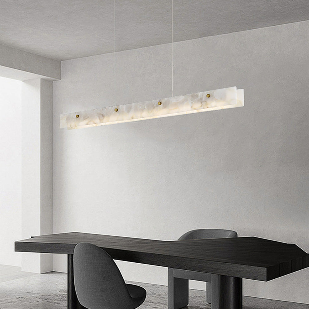 Nordic Marble Simple Long Pendant Light