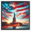 Independence Day Scenery-11CT Stamped Cross Stitch 40*40cm/15.75*15.75in tapestrymarket