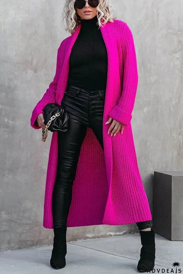 Very Impressed Knit Duster Cardigan